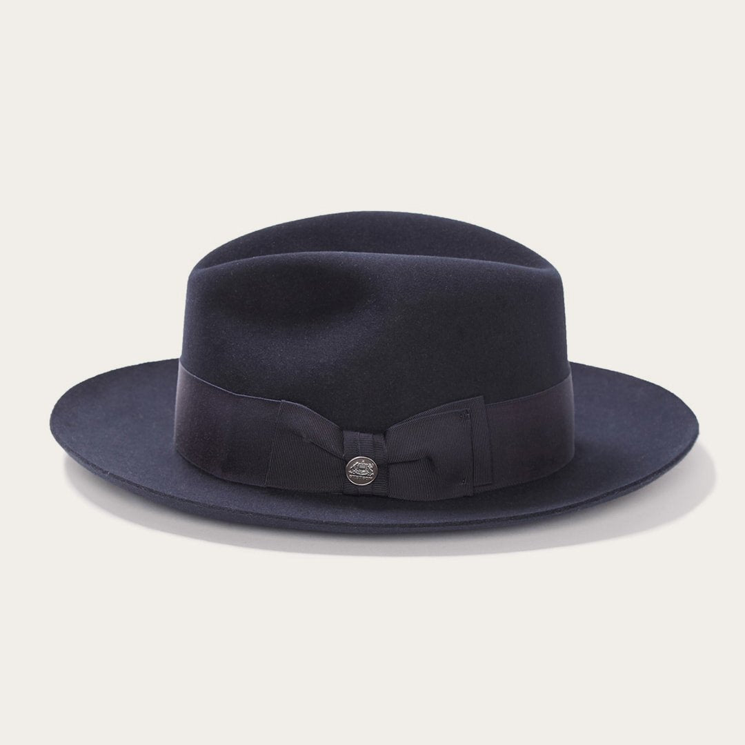 Temple Fedora | Stetson Navy