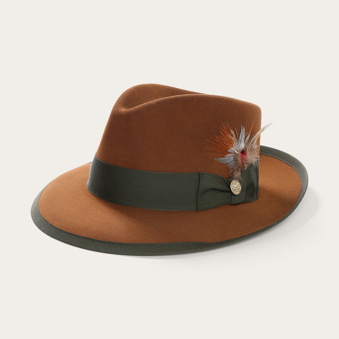 Whippet Fedora | Stetson Cognac