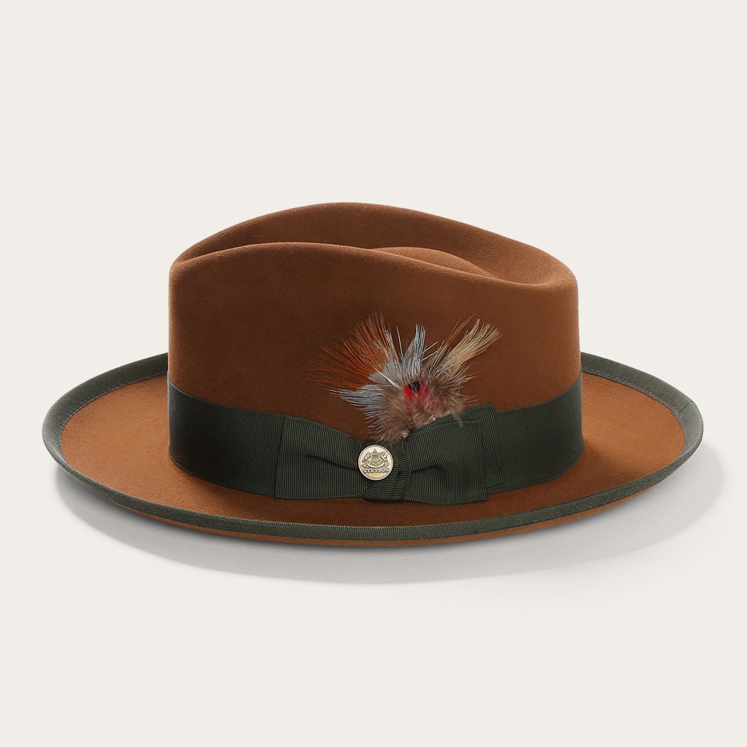 Whippet Fedora | Stetson Cognac
