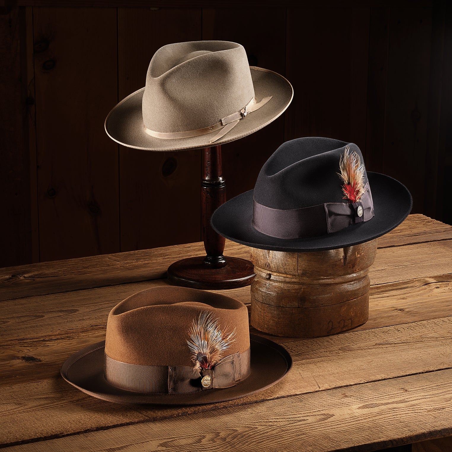 Whippet Fedora | Stetson Mink