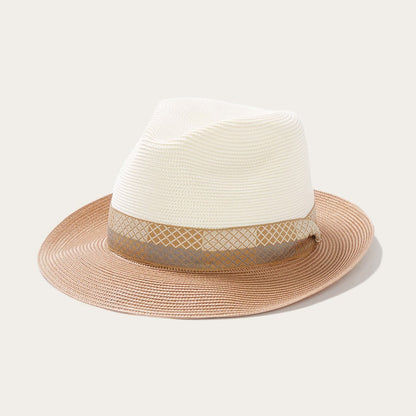 Andover Milan Fedora | Stetson Ivory Cognac
