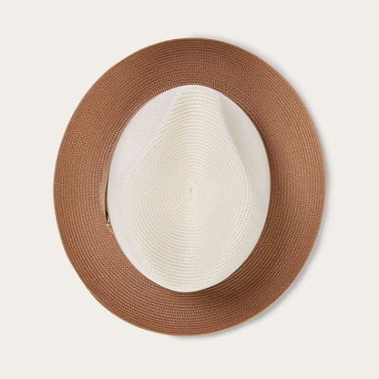 Andover Milan Fedora | Stetson Ivory Cognac