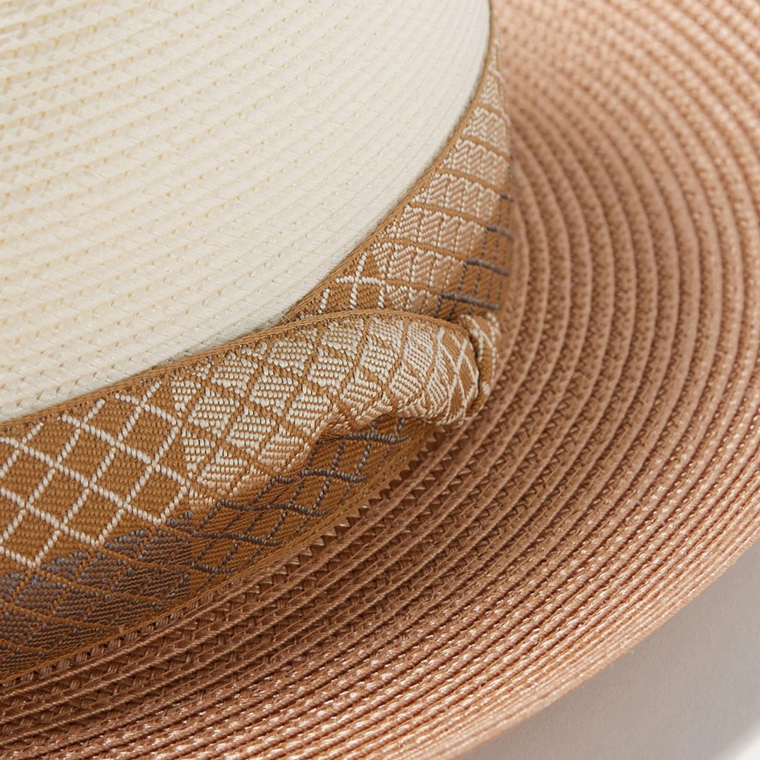 Andover Milan Fedora | Stetson Ivory Cognac