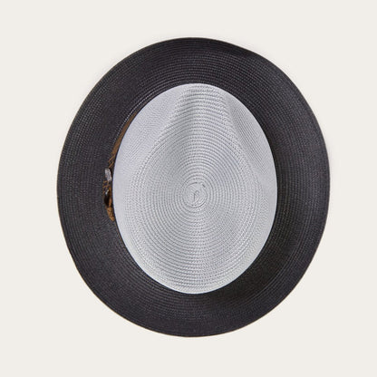 Andover Milan Fedora | Stetson Grey Black