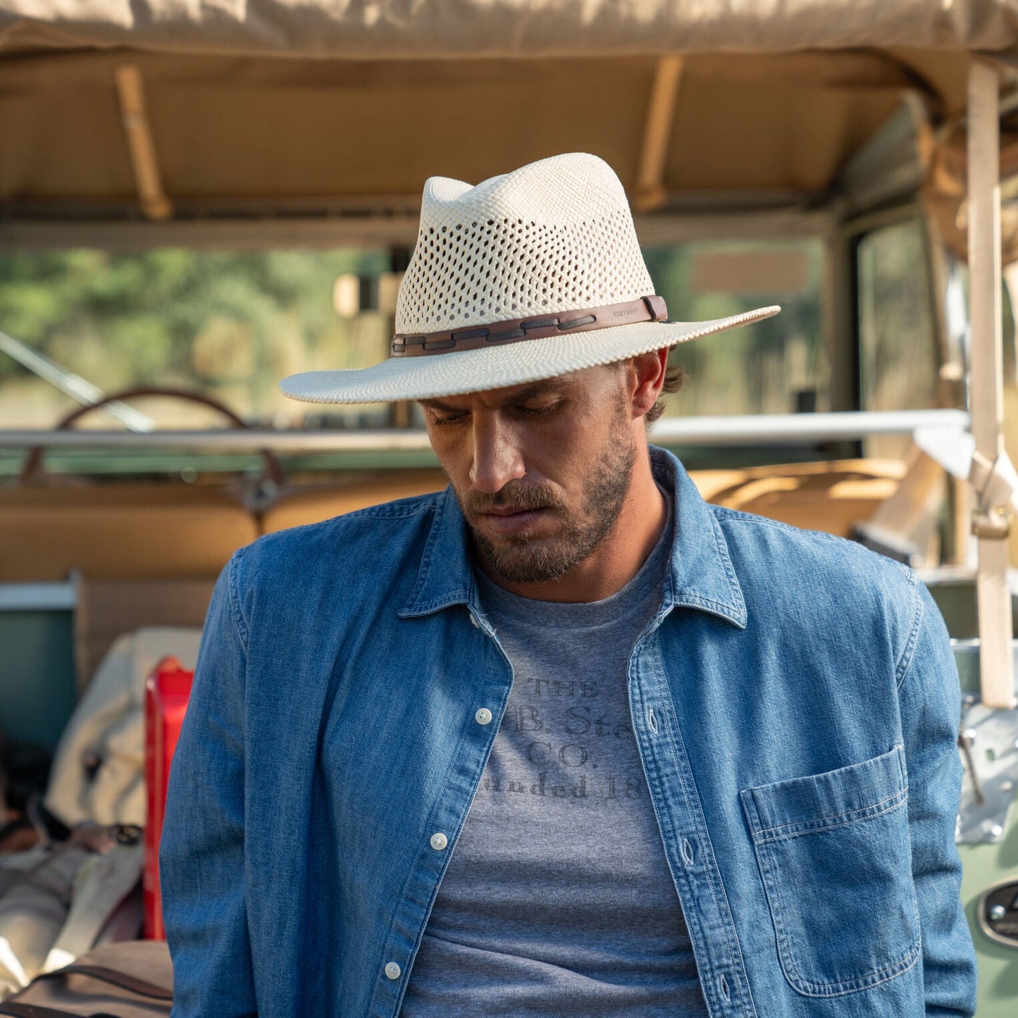 Airway Panama Safari Hat | Stetson Natural