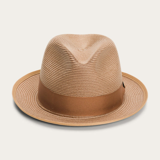 Latte Milan Fedora | Stetson Cognac