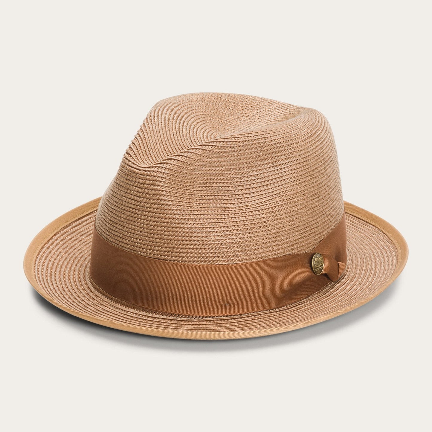 Latte Milan Fedora | Stetson Cognac