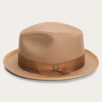Latte Milan Fedora | Stetson Cognac