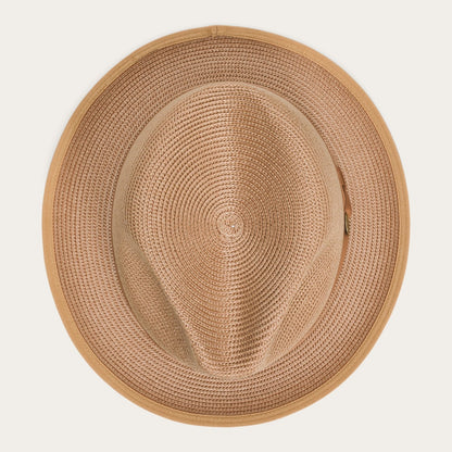 Latte Milan Fedora | Stetson Cognac