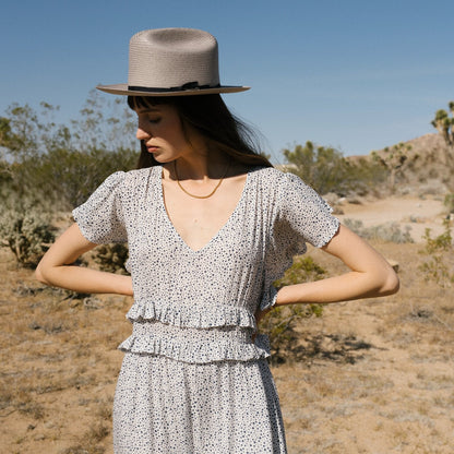 Open Road Straw Hat | Stetson Taupe