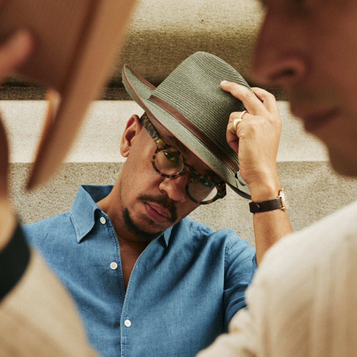 Stratoliner Hemp Fedora | Stetson Sage