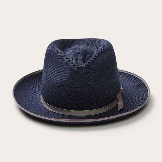 Stratoliner Hemp Fedora | Stetson Navy