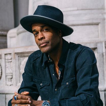 Stratoliner Hemp Fedora | Stetson Navy