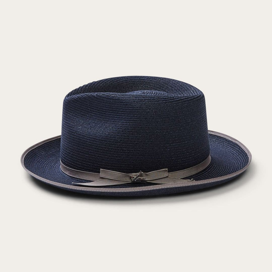 Stratoliner Hemp Fedora | Stetson Navy