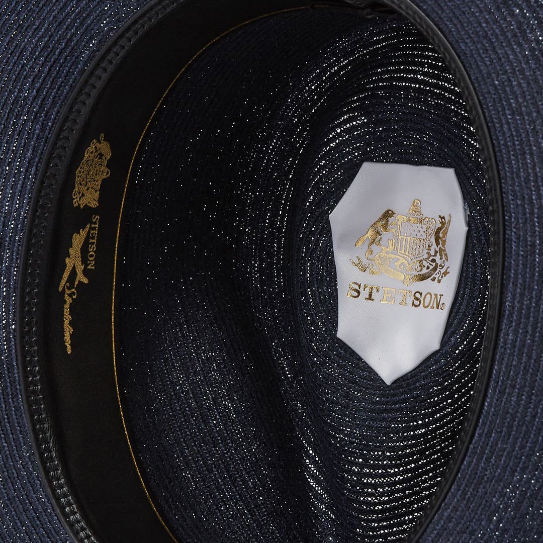 Stratoliner Hemp Fedora | Stetson Navy