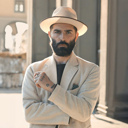 Stratoliner Hemp Fedora | Stetson Natural