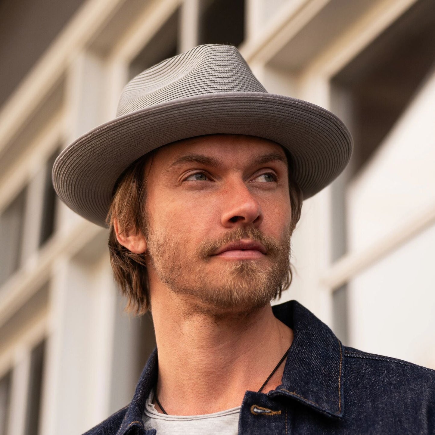 Stratoliner Milan Fedora | Stetson Grey