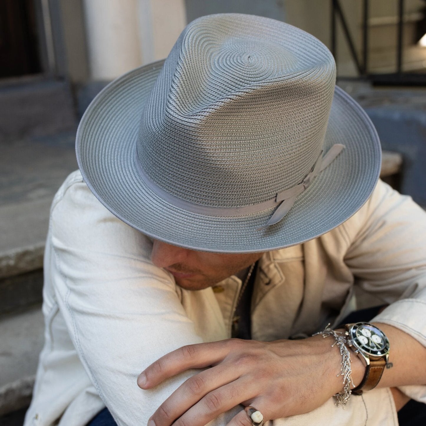 Stratoliner Milan Fedora | Stetson Grey