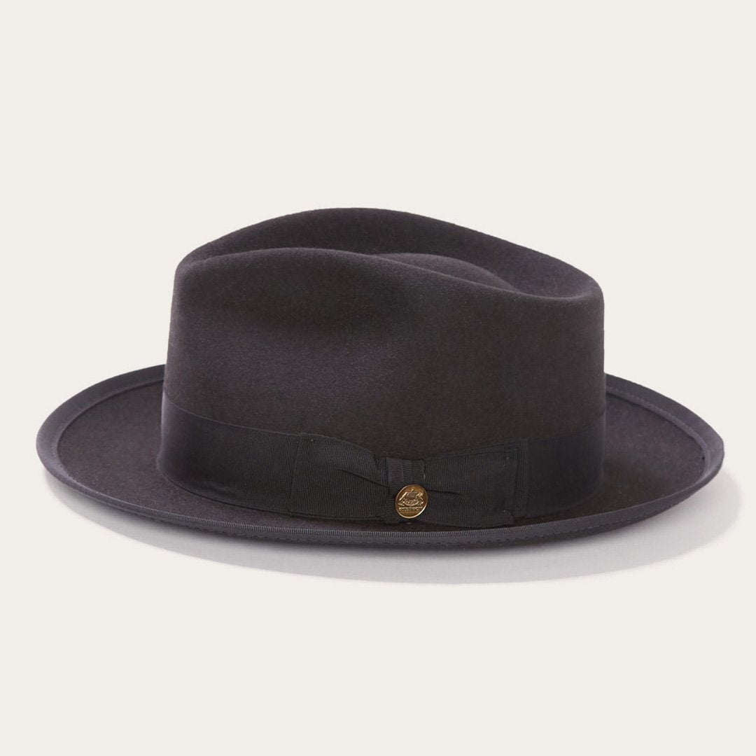 Whippet Wool Fedora | Stetson Black