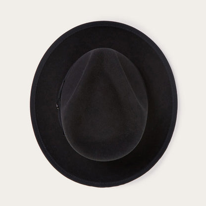 Whippet Wool Fedora | Stetson Black