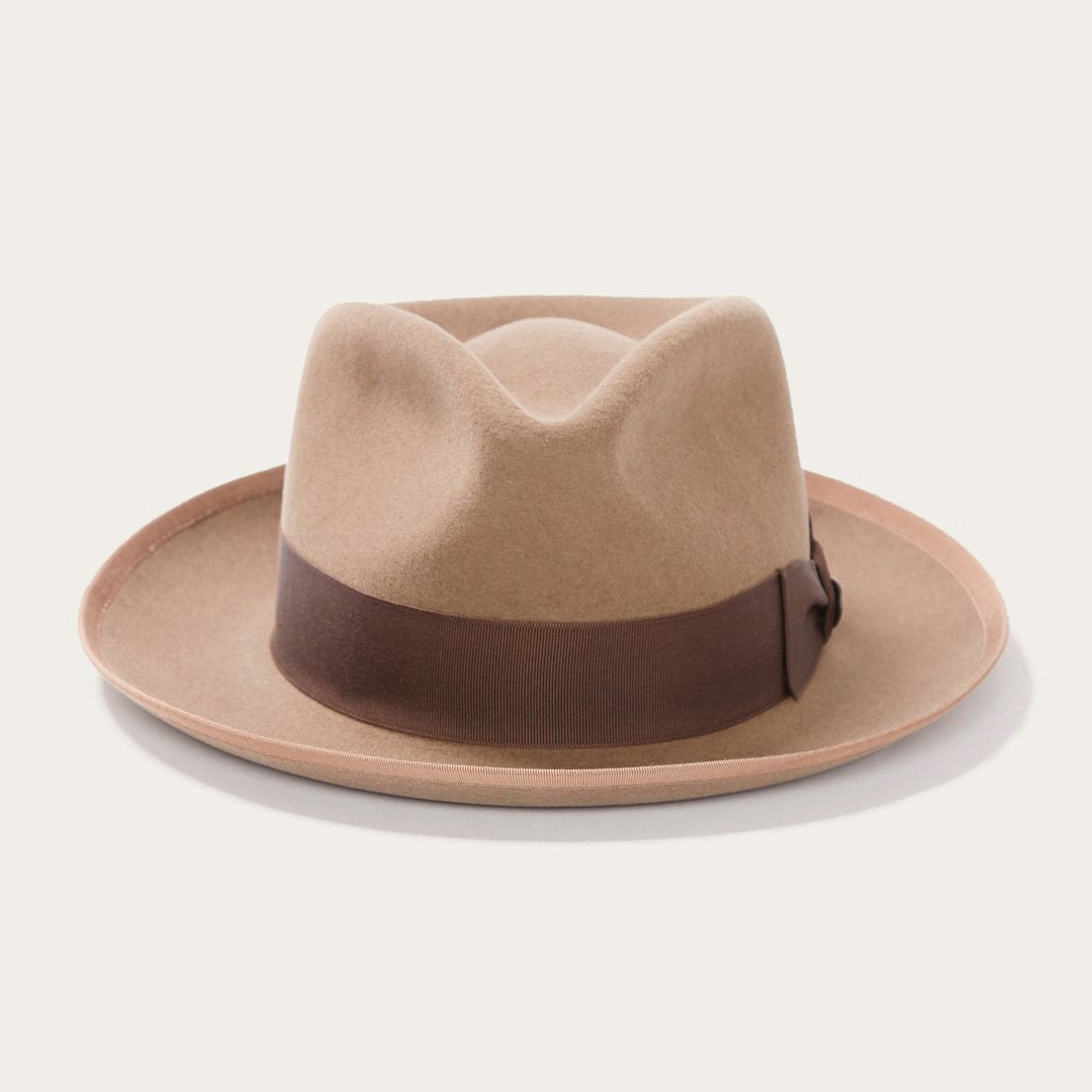 Whippet Wool Fedora | Stetson Camel