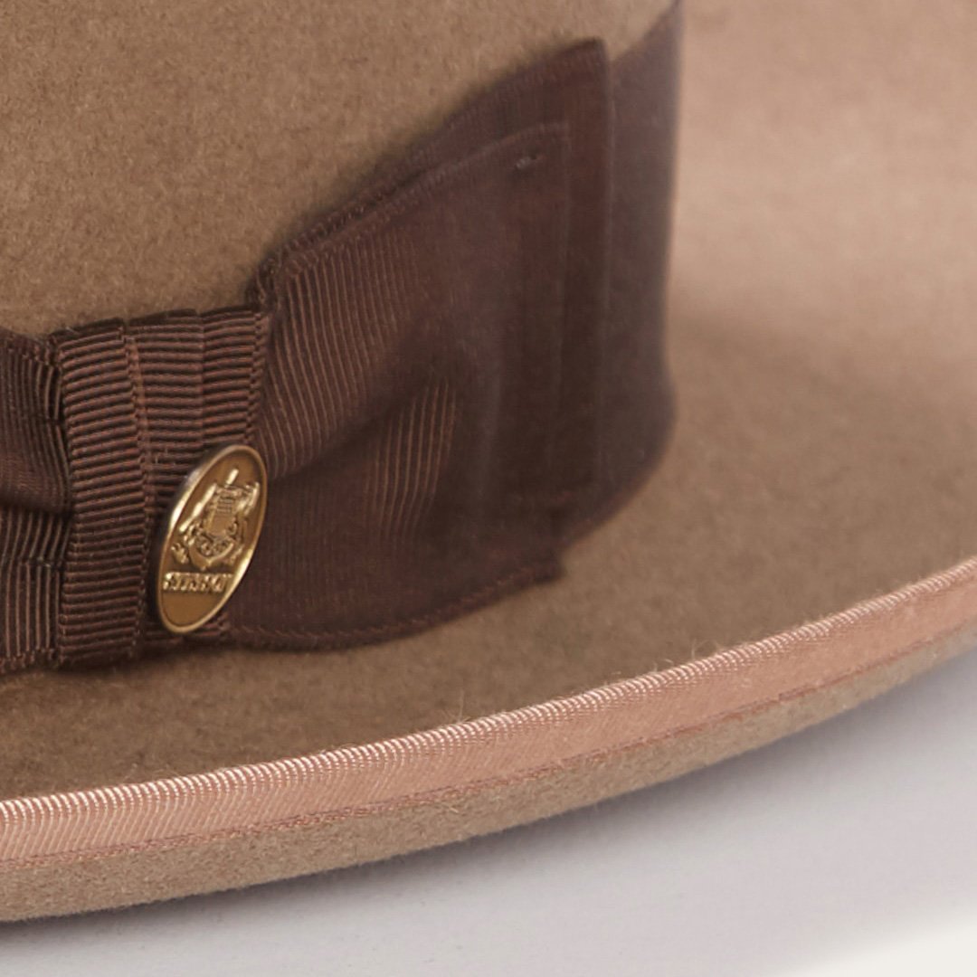 Whippet Wool Fedora | Stetson Camel