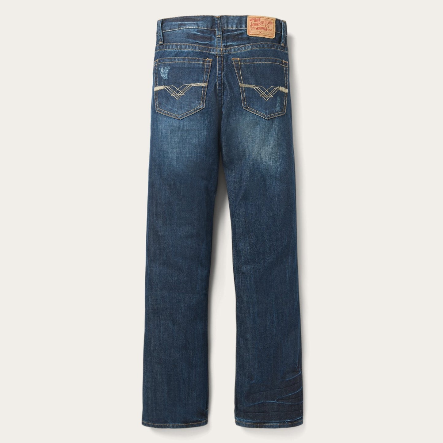 1312 Fit Jeans With Back Pocket Detail | Stetson Blue