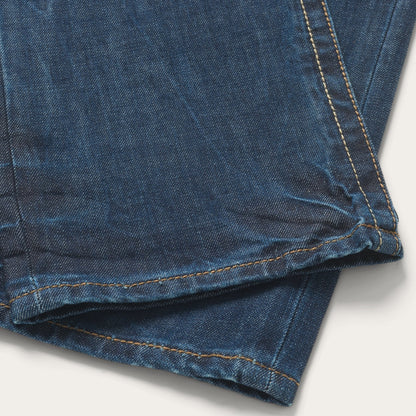 1312 Fit Jeans With Back Pocket Detail | Stetson Blue