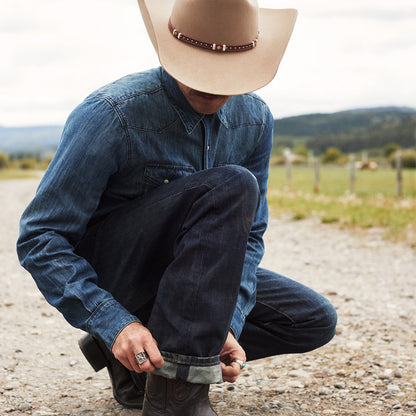 1312 Fit Destructed Jeans | Stetson Blue