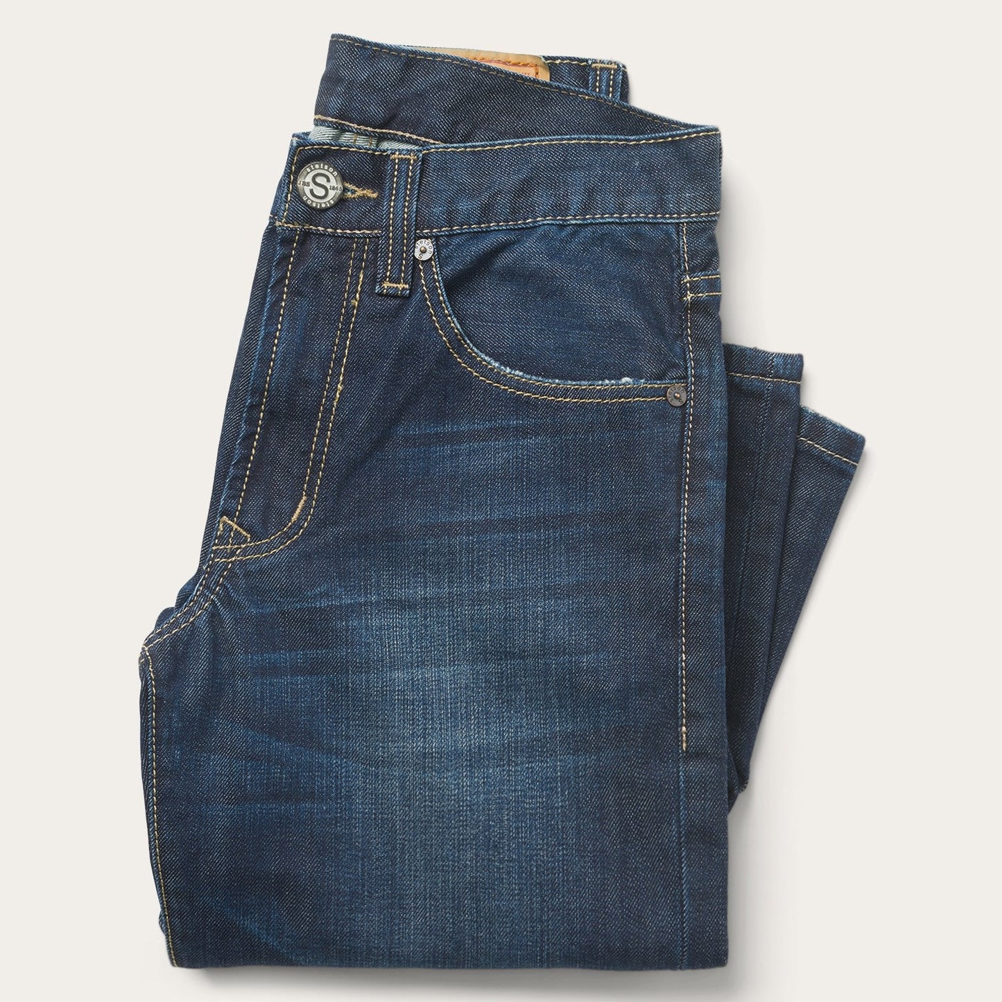 1312 Fit Destructed Jeans | Stetson Blue