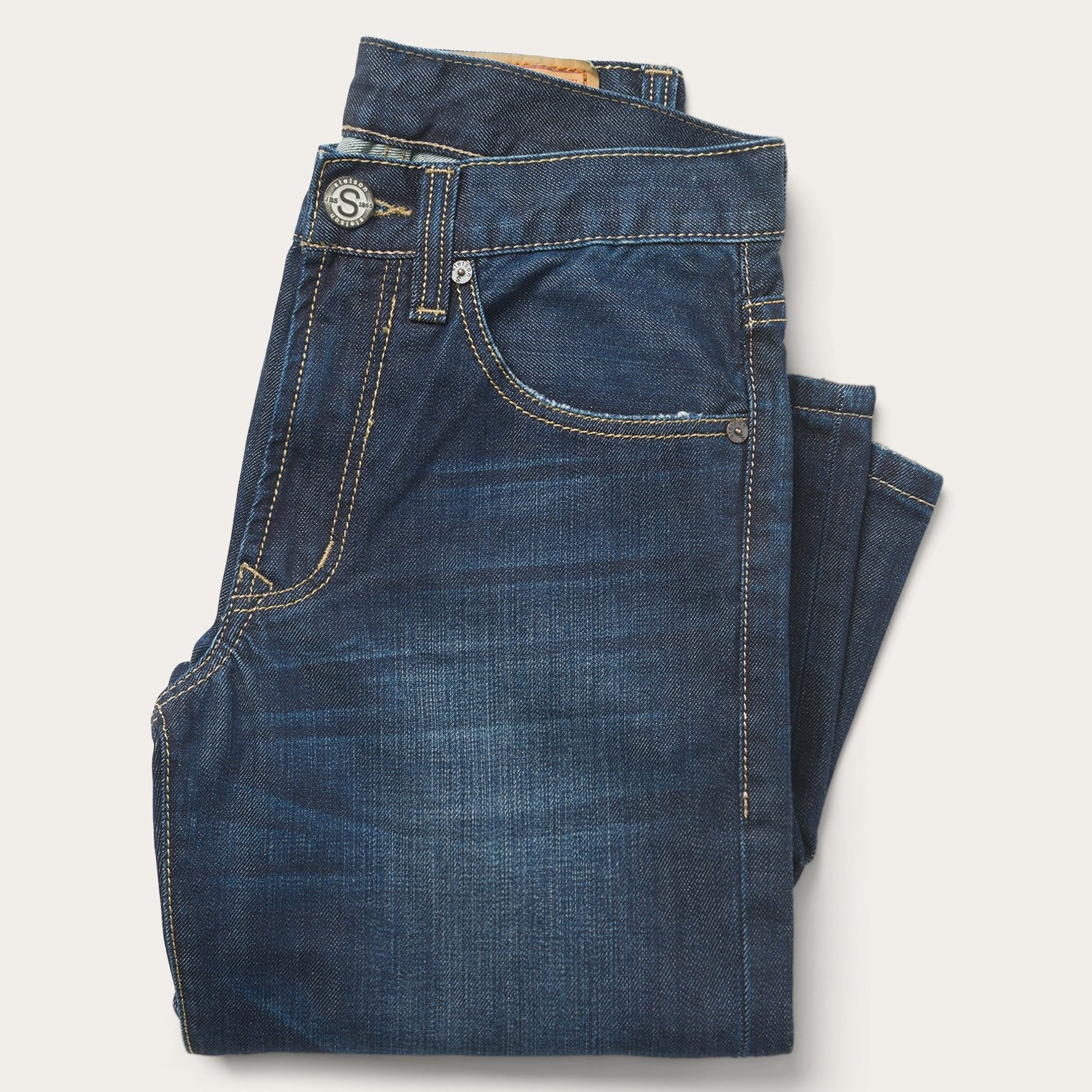 1312 Fit Destructed Jeans | Stetson Blue