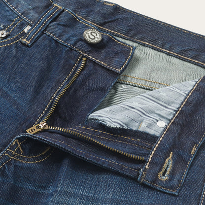 1312 Fit Destructed Jeans | Stetson Blue
