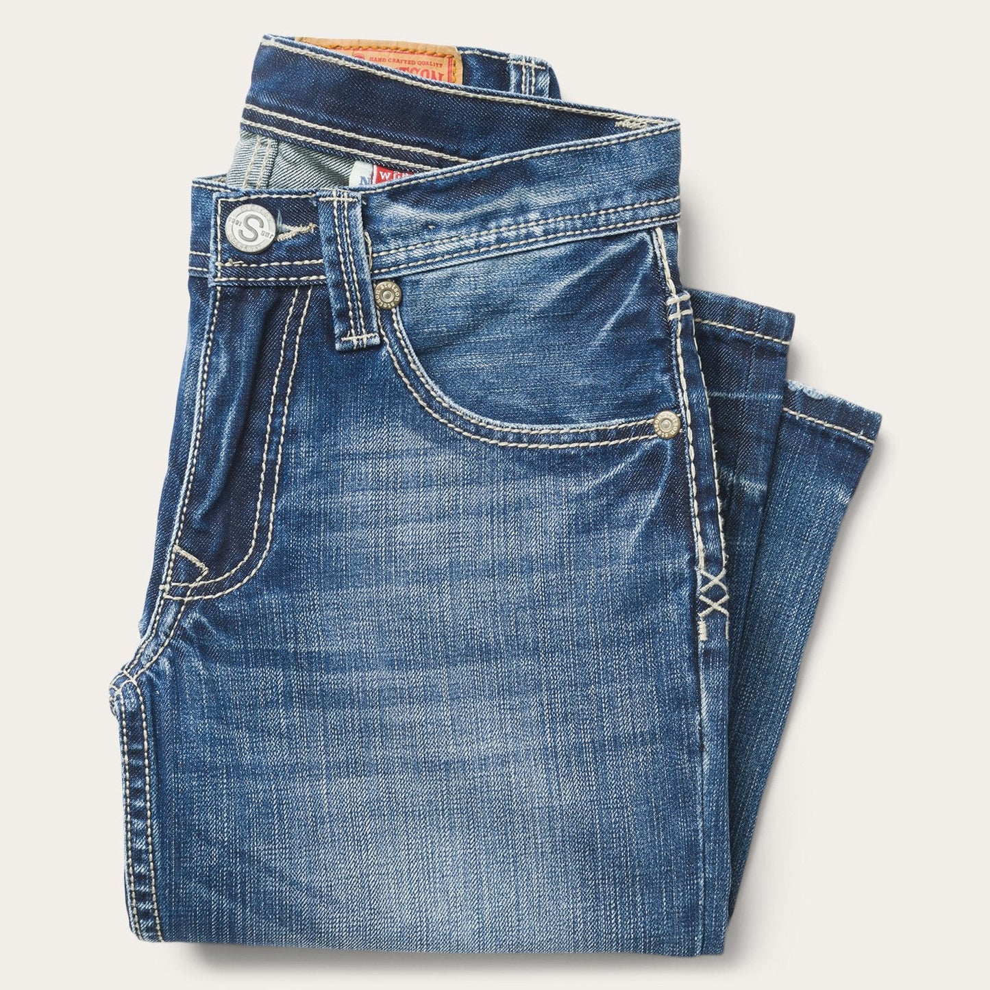 1312 Fit Light Wash Jeans | Stetson Blue