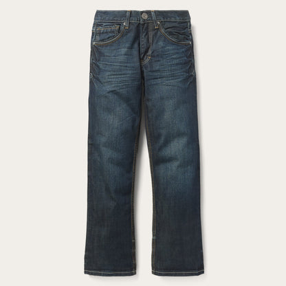 1312 Fit Jeans With a Pieced Back Pocket | Stetson Blue