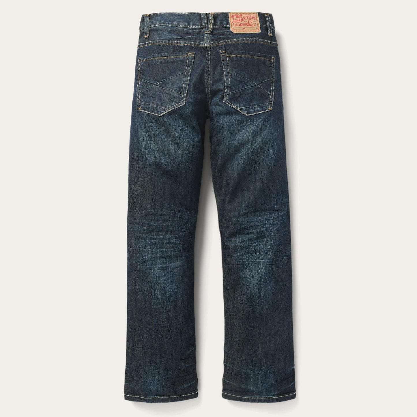 1312 Fit Jeans With a Pieced Back Pocket | Stetson Blue