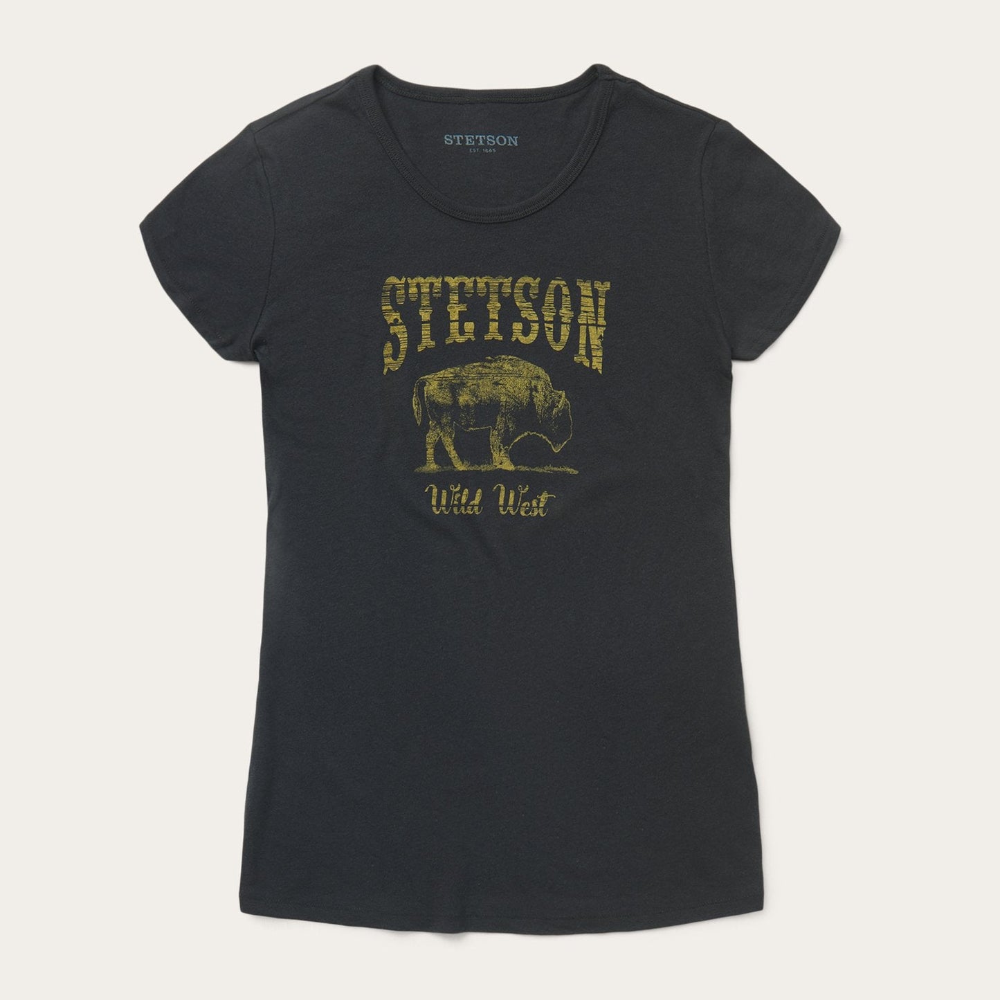 Bison Graphic Tee | Stetson Black