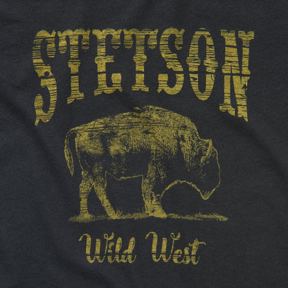 Bison Graphic Tee | Stetson Black