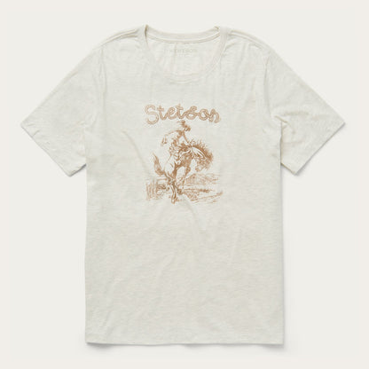 Giddy Up Graphic Tee | Stetson White
