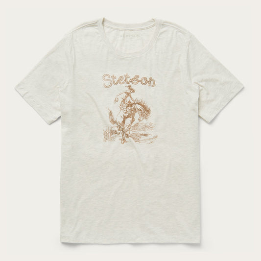 Giddy Up Graphic Tee | Stetson White