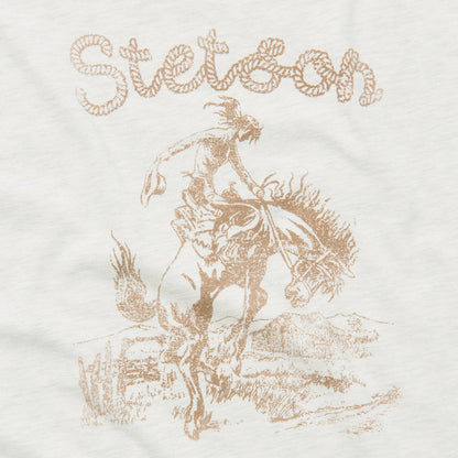 Giddy Up Graphic Tee | Stetson White