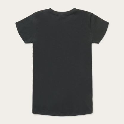 Rope Print Graphic Tee | Stetson Black