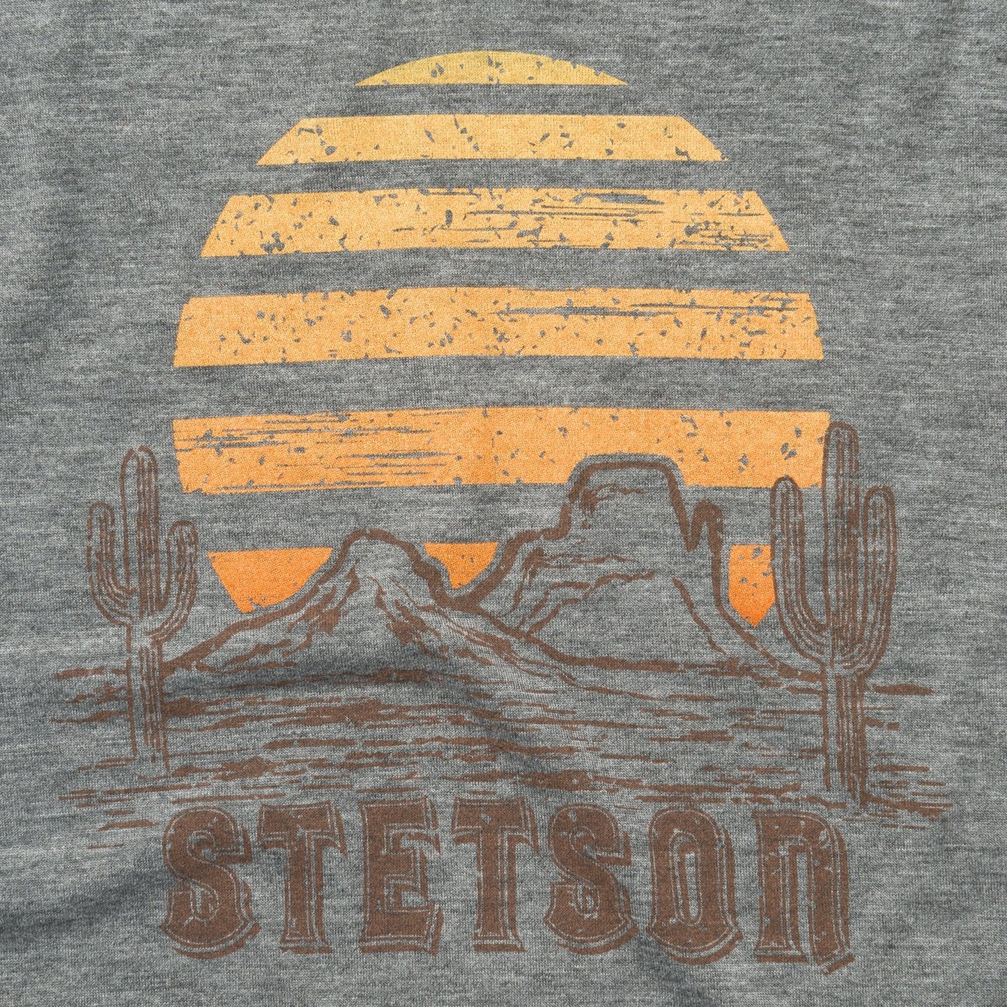 Sunset Graphic Tee | Stetson Grey
