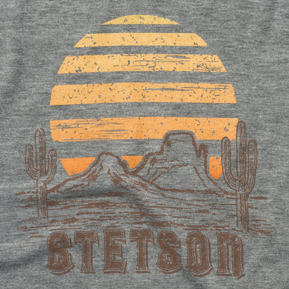 Sunset Graphic Tee | Stetson Grey