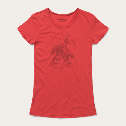 Cowgirl Graphic Tee | Stetson Red