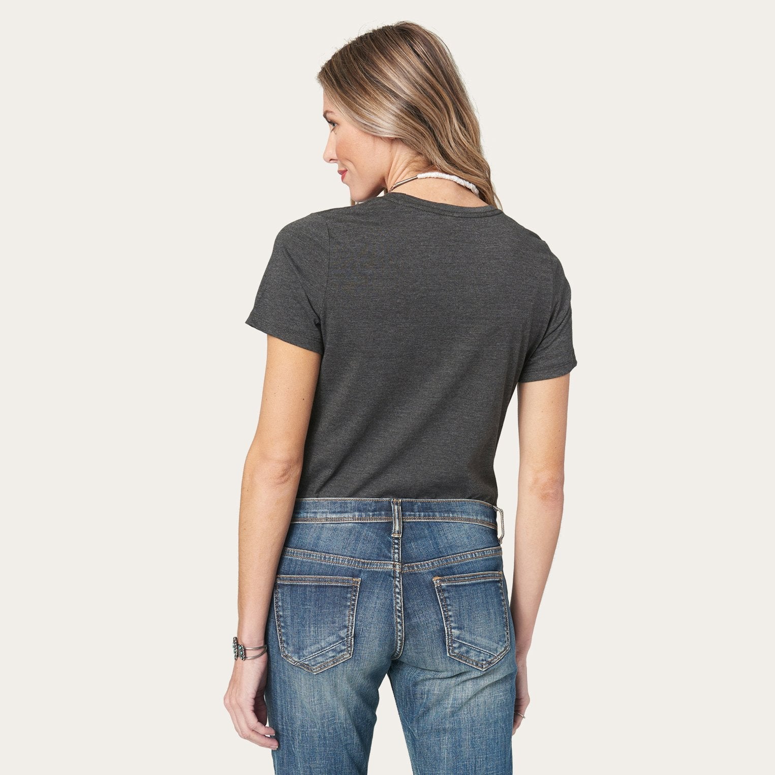 Riding Into The Sunset Graphic Tee | Stetson Grey