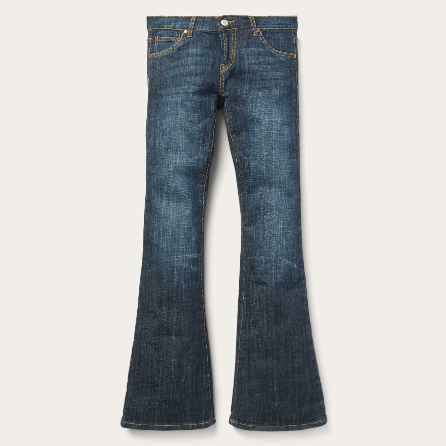 816 Classic Boot Cut Jeans In Dark Wash | Stetson Blue