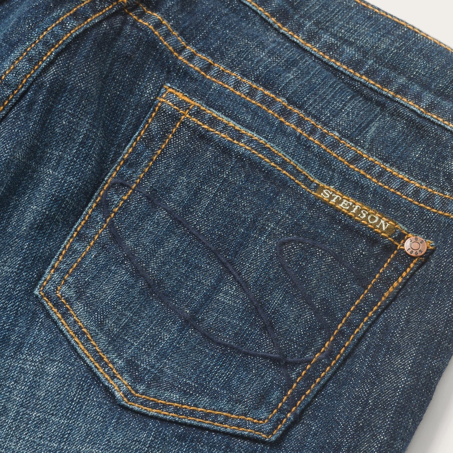 816 Classic Boot Cut Jeans In Dark Wash | Stetson Blue