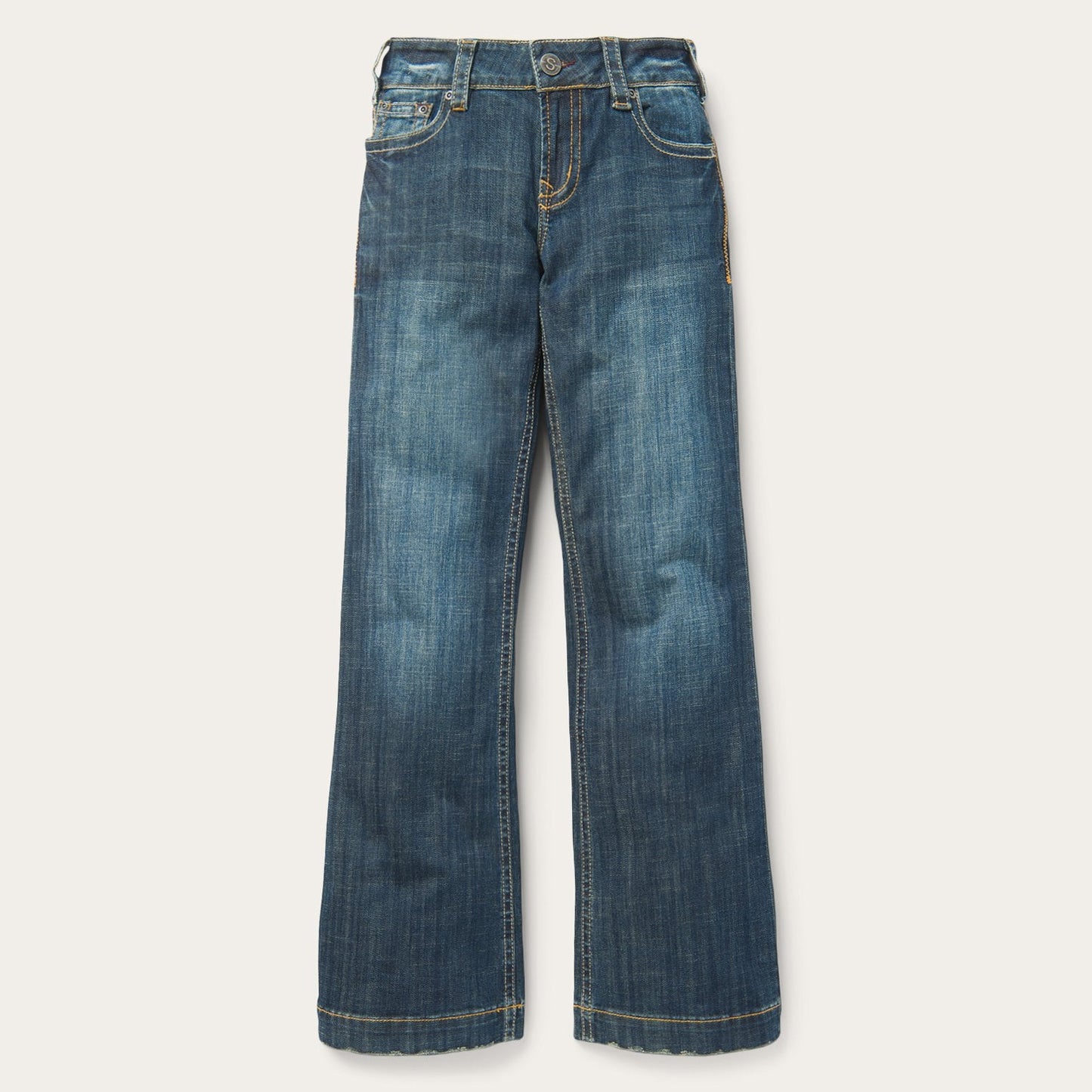 214 City Trouser Jeans In Medium Wash | Stetson Blue