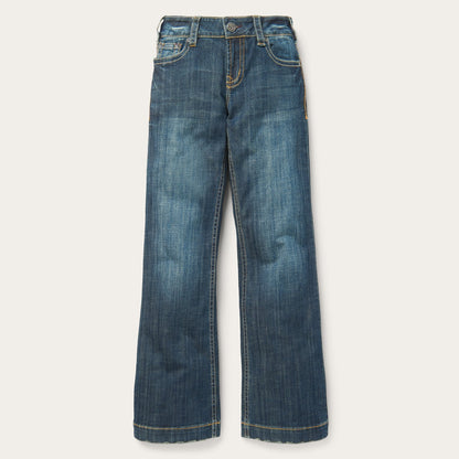 214 City Trouser Jeans In Medium Wash | Stetson Blue