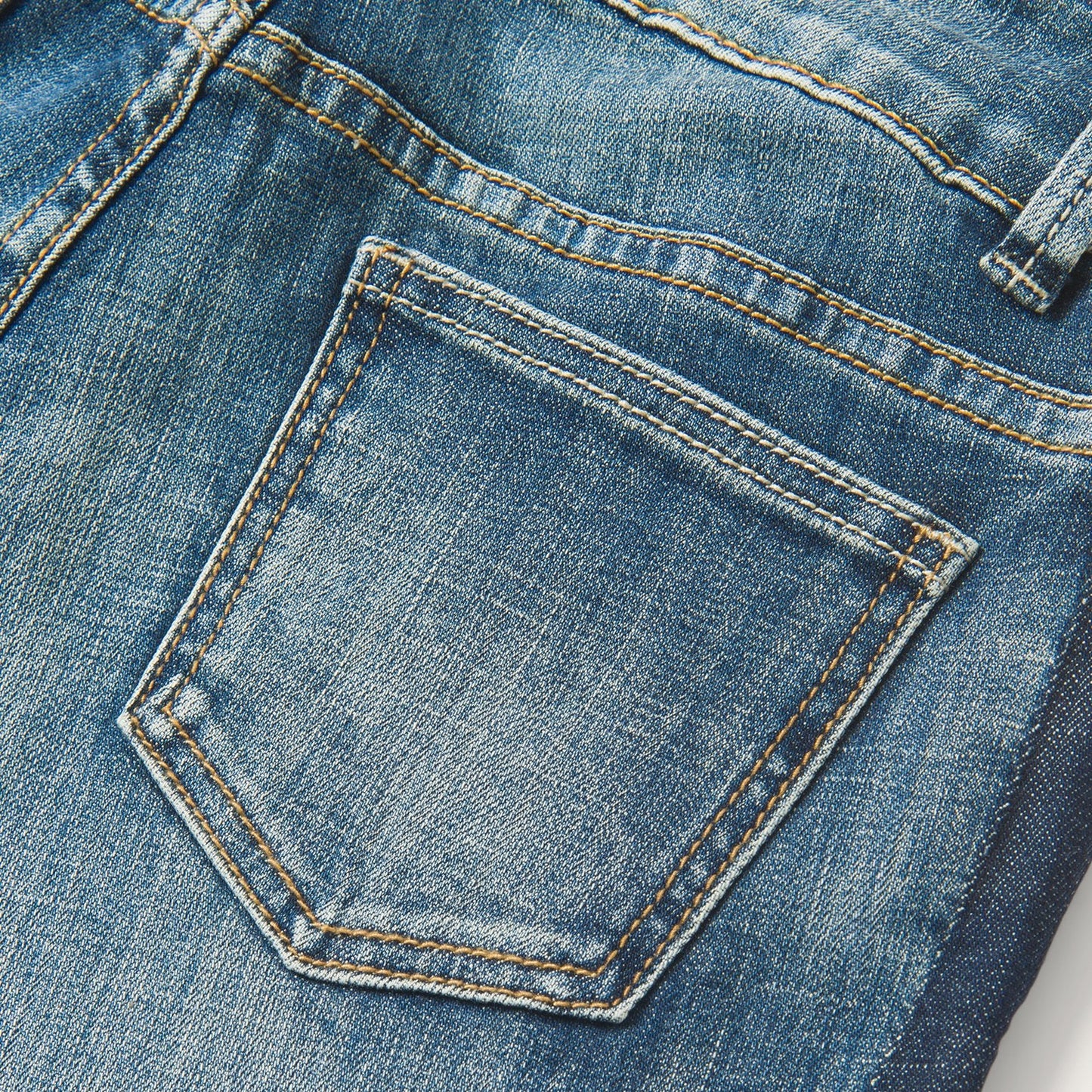 Skinny Fit Stripe Leg Jean | Stetson Blue